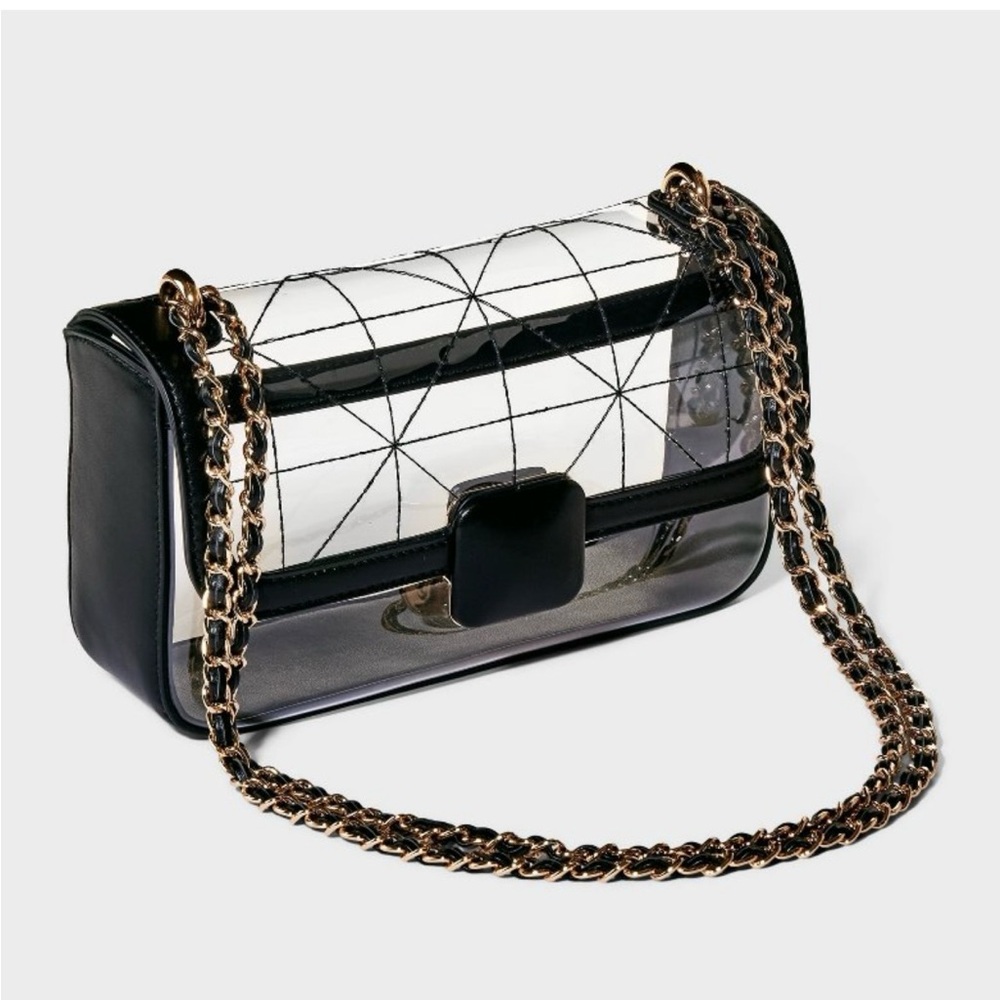 Crossbody clear purse